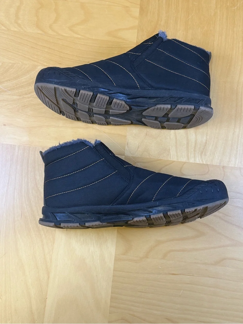 Classic Men's Winter Ankle Boots - Block